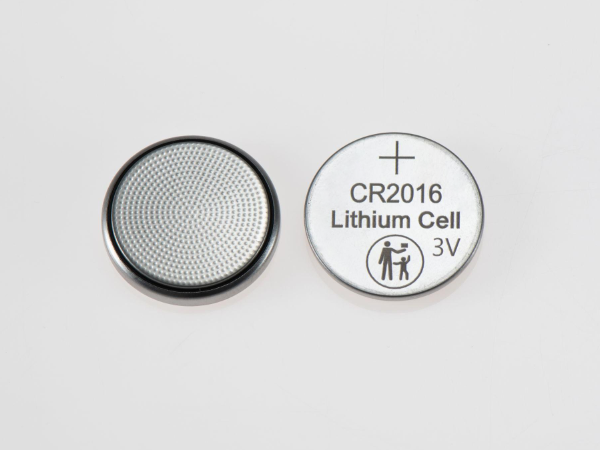 CR2016防誤吞紐扣電池大小人標(biāo)識3V紐扣電池CR2016